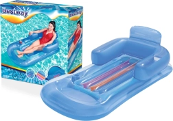 Nafukovacie ležadlo s operadlom a podrúčkami BESTWAY 161 × 84 cm