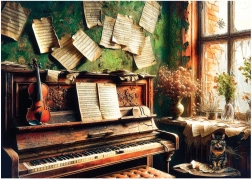 ANATOLIAN Puzzle Piano XL 700 dielikov