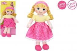 Látková spievajúca bábika Míša Růžičková 55 cm