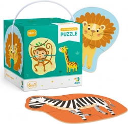 Dodo puzzle 2–4 dieliky zvieratá