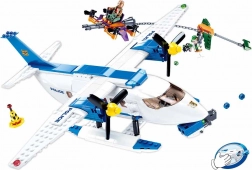 Sluban policajný hydroplán so zlodejmi stavebnica