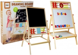 Drevené krídlové hodiny s magnetom