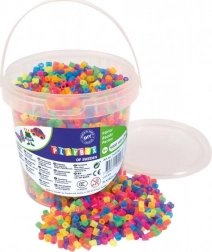 PLAYBOX Zažehľovacie koráliky v vedierku - neónové 5000 ks