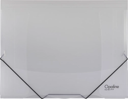 Zložka s gumičkou OPALINE číra A4