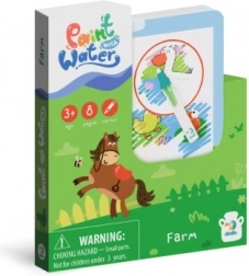 Kúzelné maľovanie vodou Farma omaľovánky