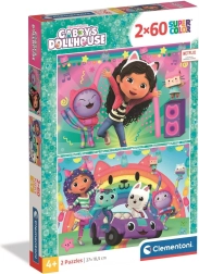 Gabrielin kúzelný domček puzzle: Raduj sa s nami 2x60 dielikov