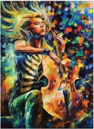 Puzzle ANATOLIAN Violončelistka 1000 dielikov