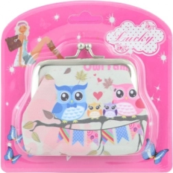 Detská peňaženka so sovičkami