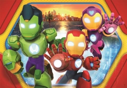 Puzzle Iron Man a jeho úžasní priatelia MAXI 24 dielov