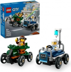 lego city pretekársky set: lietadlo vs. nemocničné lôžko