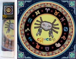 Norimpex diamantové maľovanie 7D Znamenie zverokruhu Rak 30x30 cm