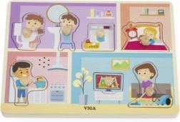 Drevená zvuková vkladačka – činnosti