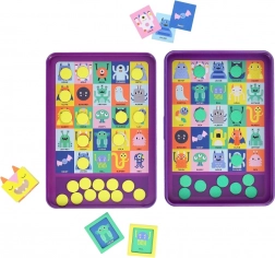 Petit Collage magnetická cestovná hra hádaj, kto som – príšerky