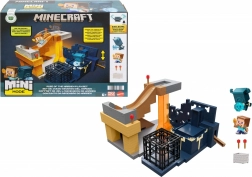 minecraft mini mode – privolanie wardena herný set so stevom a vozíkom