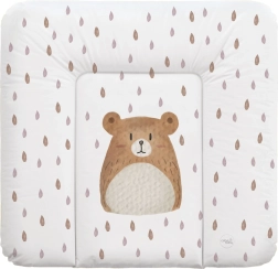 Ceba Baby mäkká prebaľovacia podložka na komodu basic bear buddy 75 × 72 cm