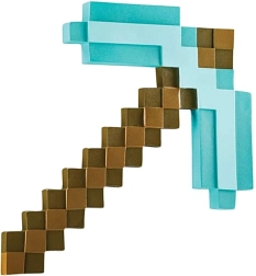 Diamantový krompáč MINECRAFT 41 cm – kostýmový doplnok DISGUISE