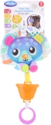Playgro Hrajúci medvedík modrý