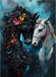 Puzzle čierno-biele 1000 dielikov ANATOLIAN