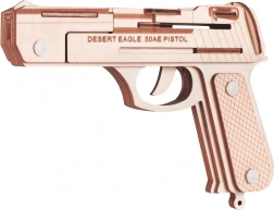 Drevené 3D puzzle Pištoľ Desert Eagle