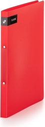 Zakladač A4 s dvojkružkovým mechanizmom Classic červený