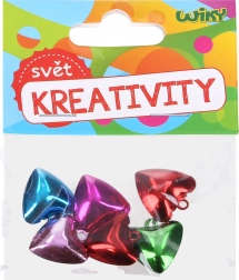 Keramický zvonček v tvare srdca