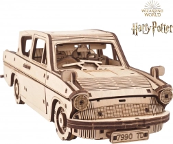 3D drevené mechanické puzzle Harry Potter Lietajúci Ford Anglia