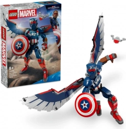 lego marvel figúrka nového kapitána ameriky na zostavenie 76296