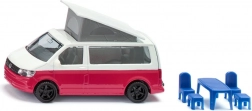 Siku Super 1:50 – kempovacia dodávka VW T6 California s otváracou strechou