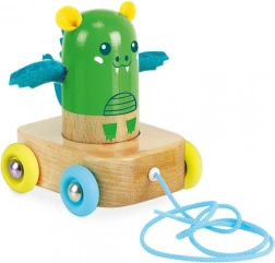 ťahacia hračka a hrkálka dráčik VILAC