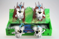 Plyšová sova kľúčenka