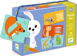 DJECO Duo puzzle Čo bude dnes na obed?