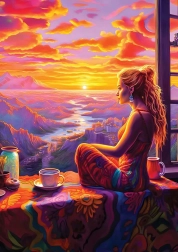 Puzzle ART PUZZLE Blažený výhľad 1000 dielikov