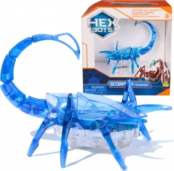 Hexbug Scorpion modrý – senzomotorická pohyblivá figúrka so svetlom