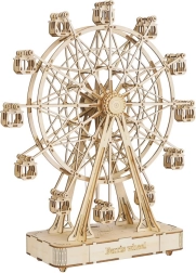RoboTime drevené 3D puzzle hracej skrinky ruské koleso