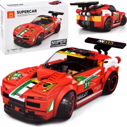 Stavebnica závodného auta pre deti od 6 rokov