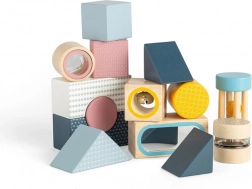 Senzorické kocky Bigjigs Toys