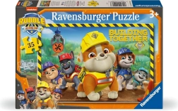 Ravensburger puzzle Tlapková patrola: Rubble a jeho partia 35 dielikov