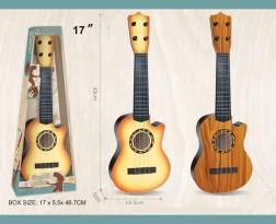 Detská plastová gitara so 4 strunami