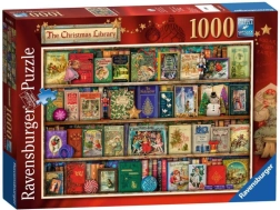 Ravensburger puzzle Vianočná knižnica 1000 dielikov