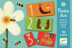 Duo puzzle Čísla DJECO