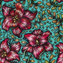 Štvorcové puzzle CURIOSI Q Gold – vzor III, 72 dielikov