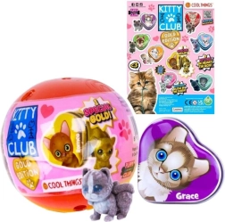 Kapsula kitty club gold edition – zberateľská mini figúrka prekvapenie