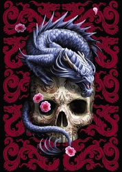 TREFL Premium Plus puzzle – orientálny drak (1000 dielikov)