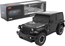 R/C auto 1:24 Jeep Wrangler JL Rubicon čierny