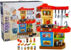 Detská kuchynka so zvukmi a svetlami s funkčným kohútikom