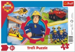 Puzzle Požiarnik SAM 15 dielikov