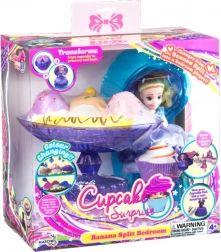 Cupcake Surprise – banánový dezert meniaci sa na princeznú a spálňu