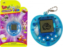 Elektronická hra TAMAGOTCHI – modré virtuálne zvieratko