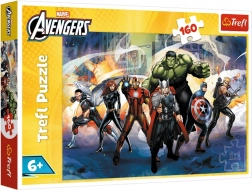 Puzzle 160 dielikov – super schopnosti – DISNEY MARVEL The Avengers – Trefl