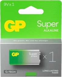 Alkalická batéria 9V GP Super